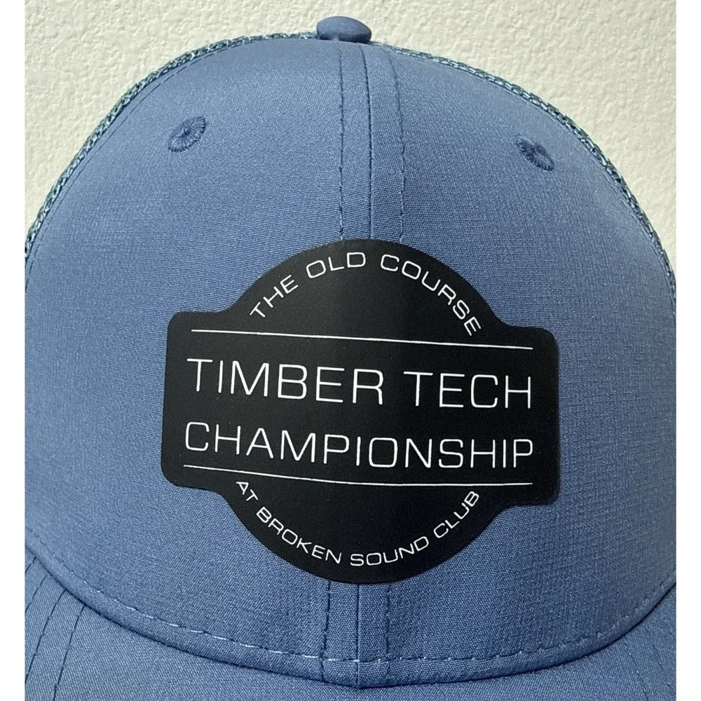 Timber Tech Championship Old‎ Course Broken Sound Ball Cap Blue Mesh Golf Club